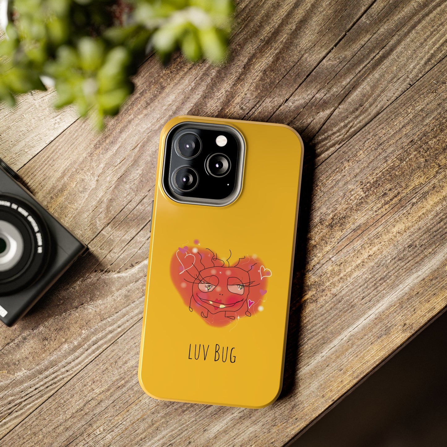 Luv Bug - Phone Case yellow