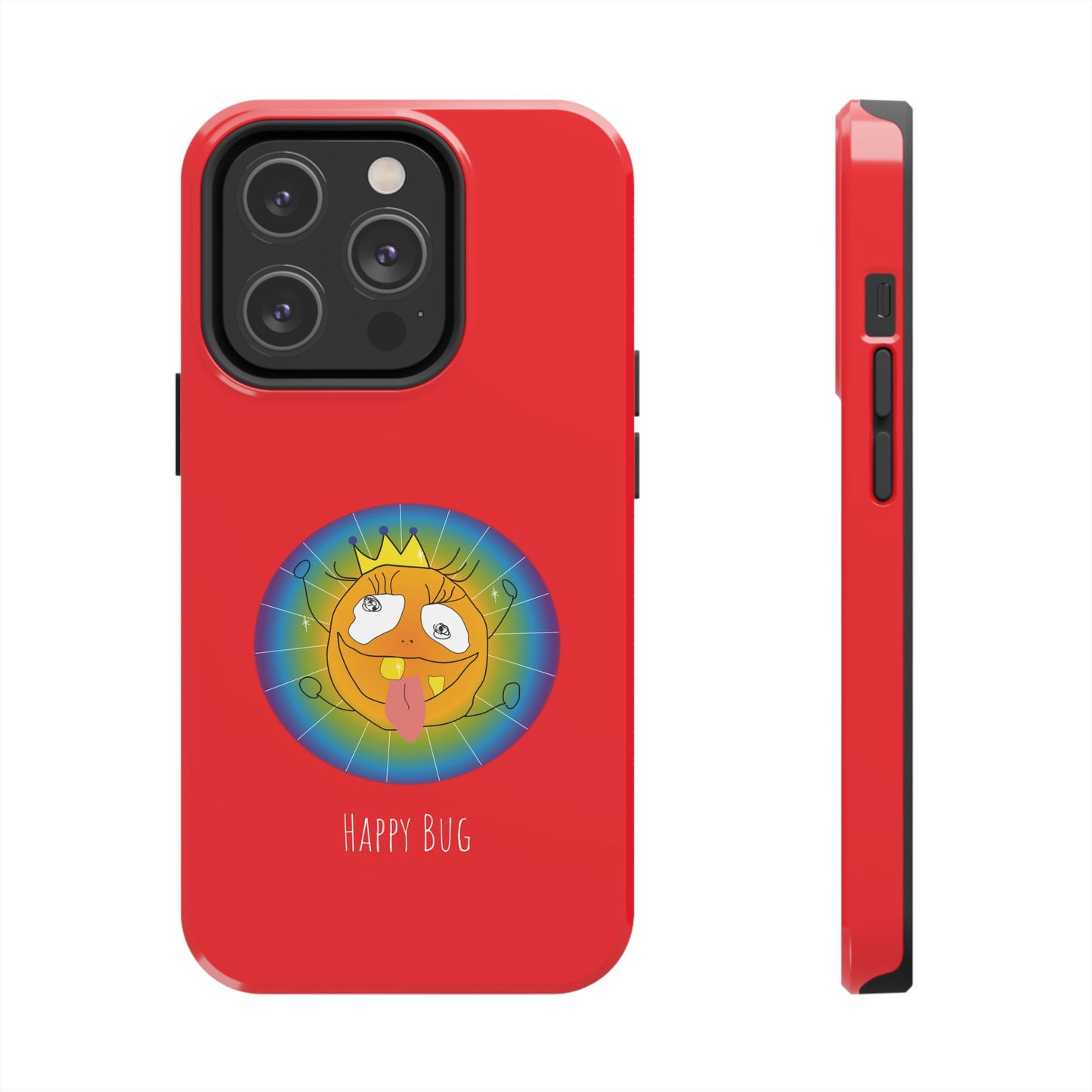 Happy Bug - Phone Case Red