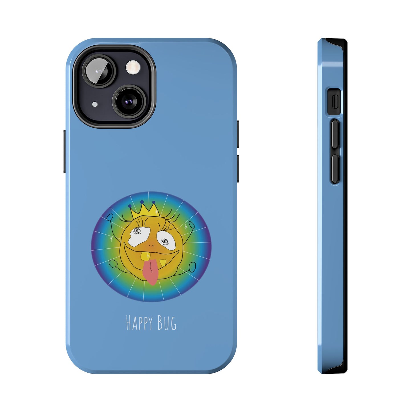 Happy Bug - IPhone Case Blue