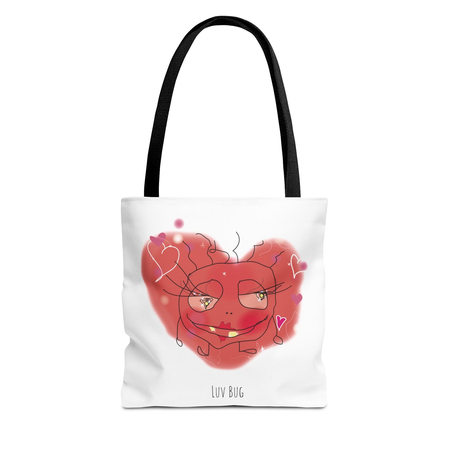 A Valentines Day Bundle! Tote Bag and a Coffee mug with the Luv Bug