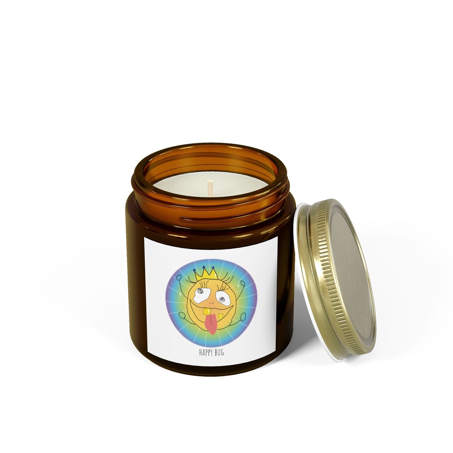 Scented Candles (4oz, 9oz) - Happy Bug