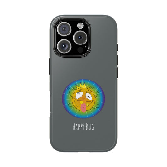 Happy Bug - Phone Case Grey