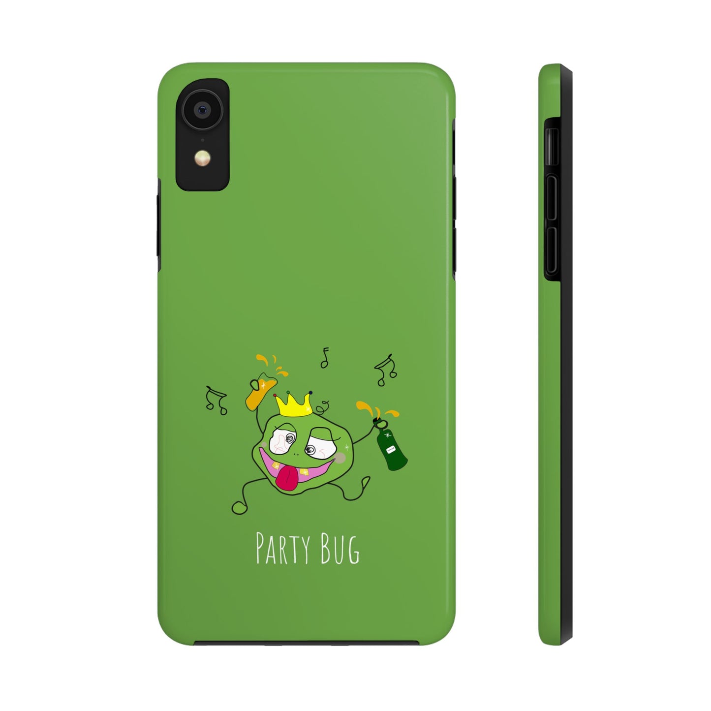 Party Bug - Tough Phone Cases Green