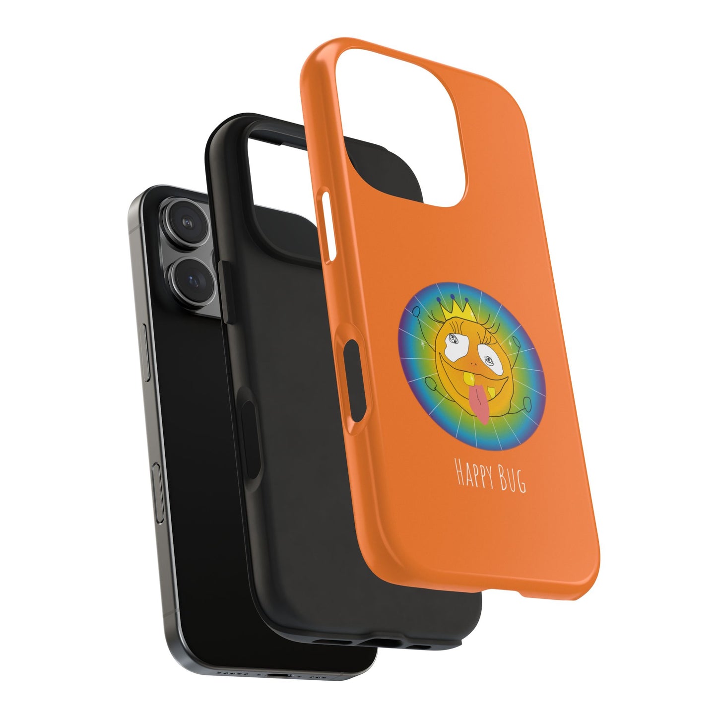 Happy Bug - Phone Case Orange