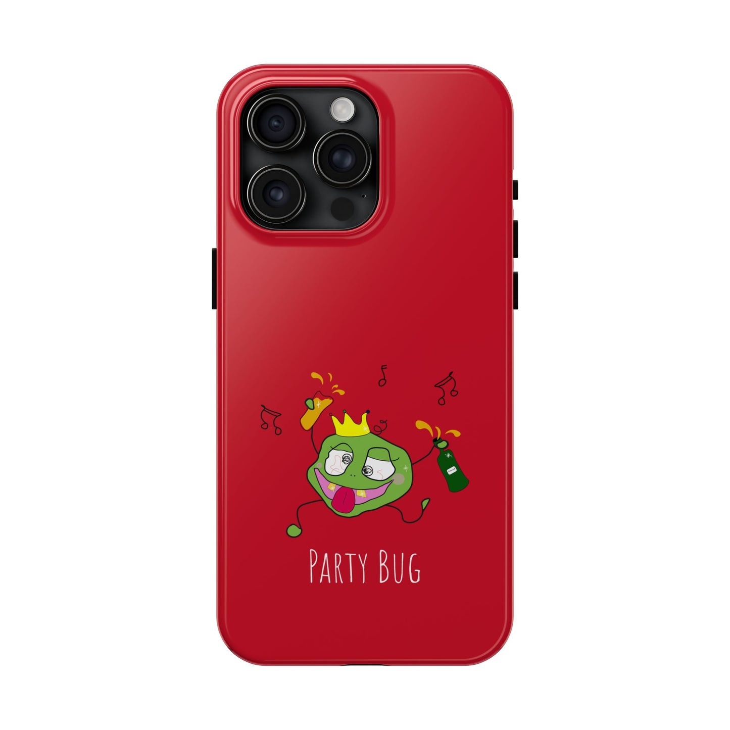 Party Bug - Tough Phone Cases Red