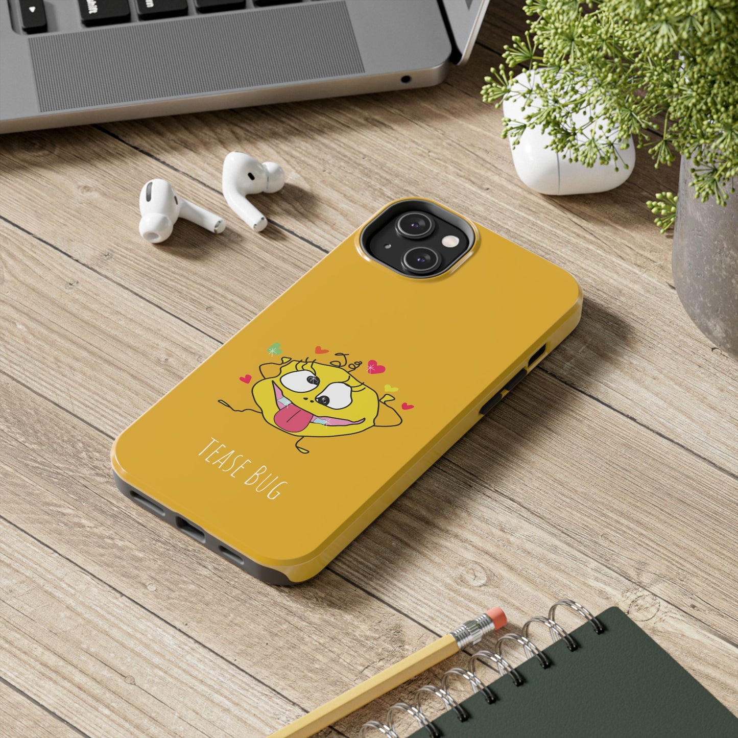 Tease Bug - Phone Case Yellow