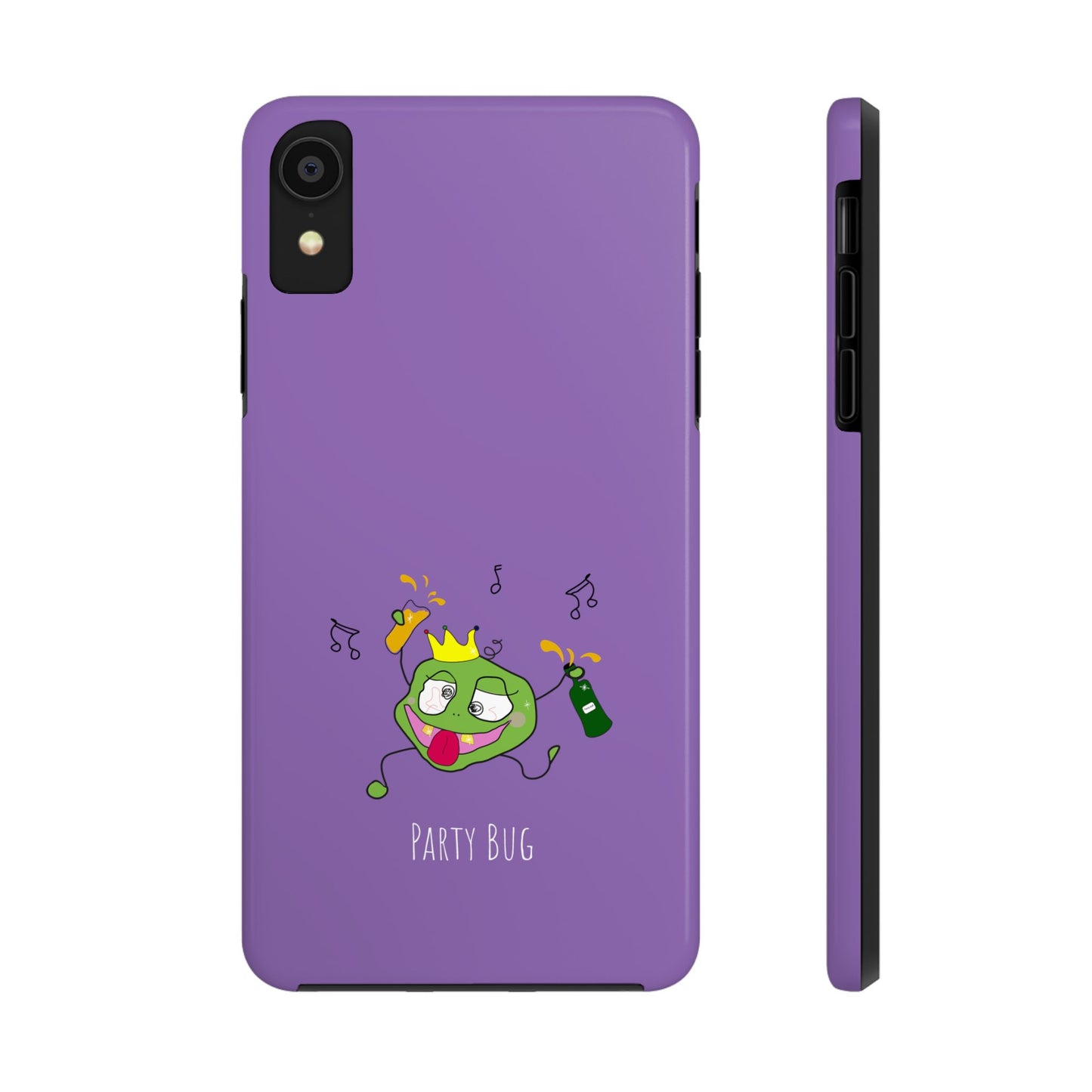 Party Bug- Tough Phone Cases Purple