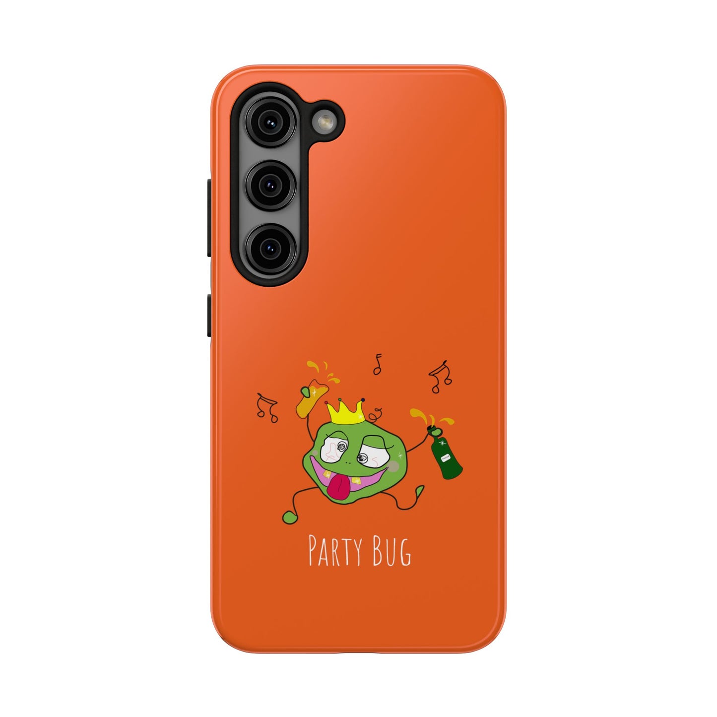 Party Bug - Tough Phone Cases Orange