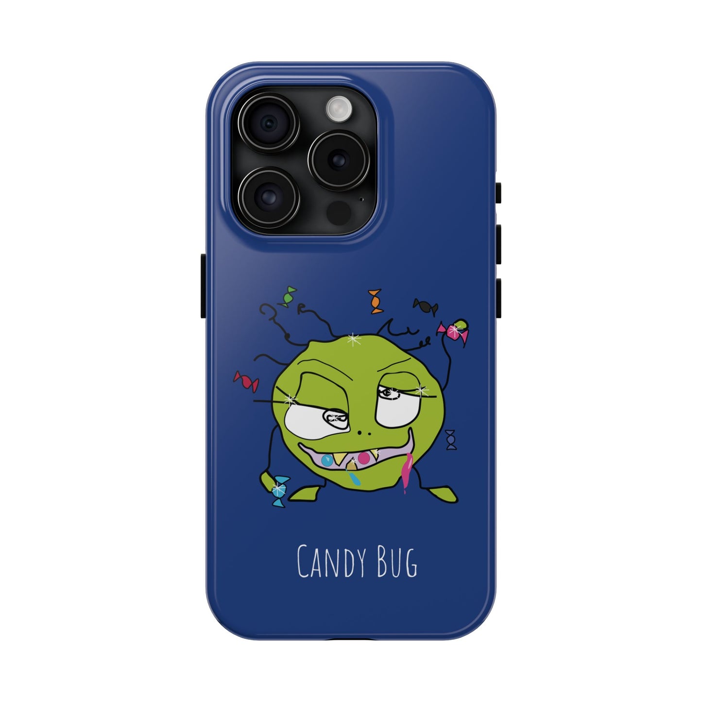 Candy Bug - Phone Case Blue