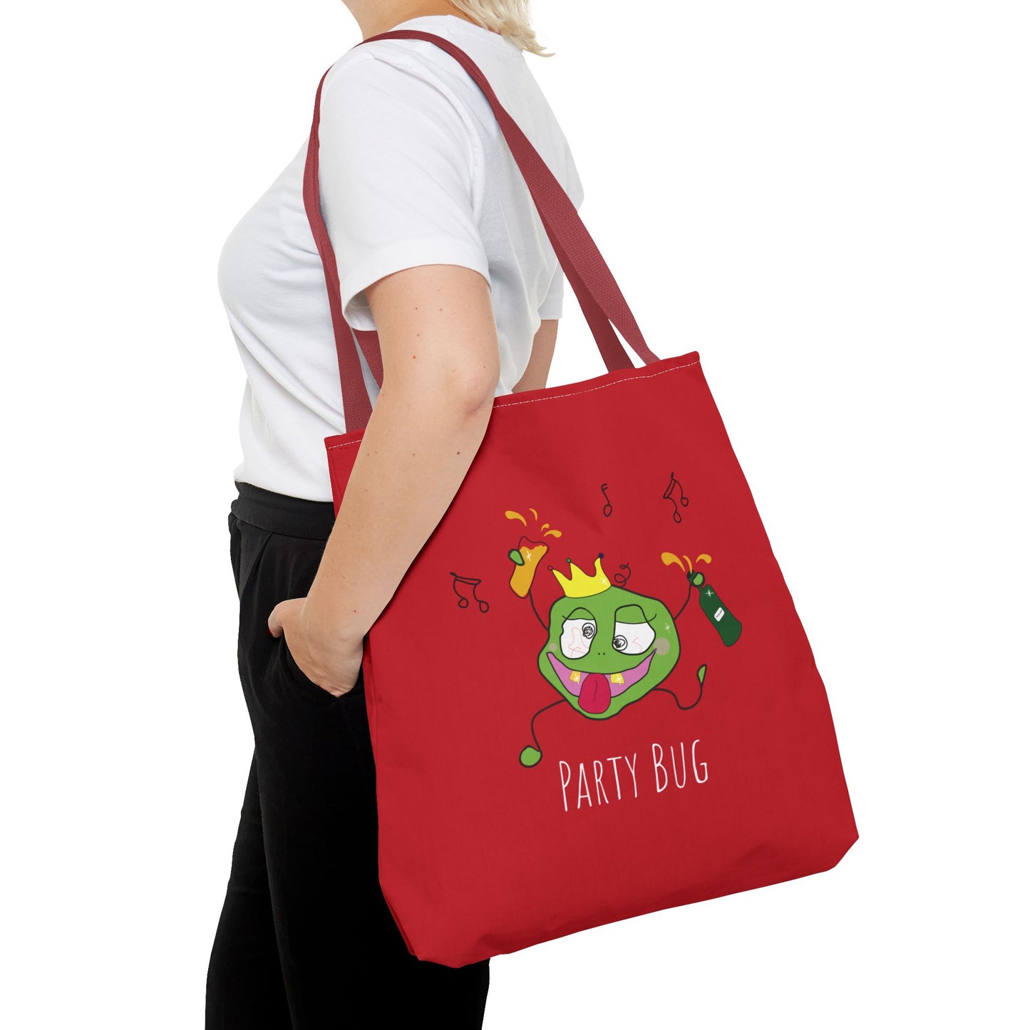 Party Bug - Tote Bag Red