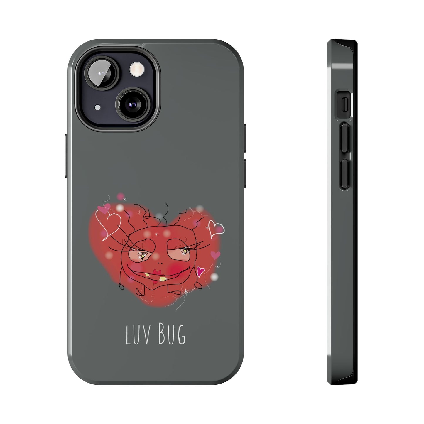 Luv Bug - Phone Case grey