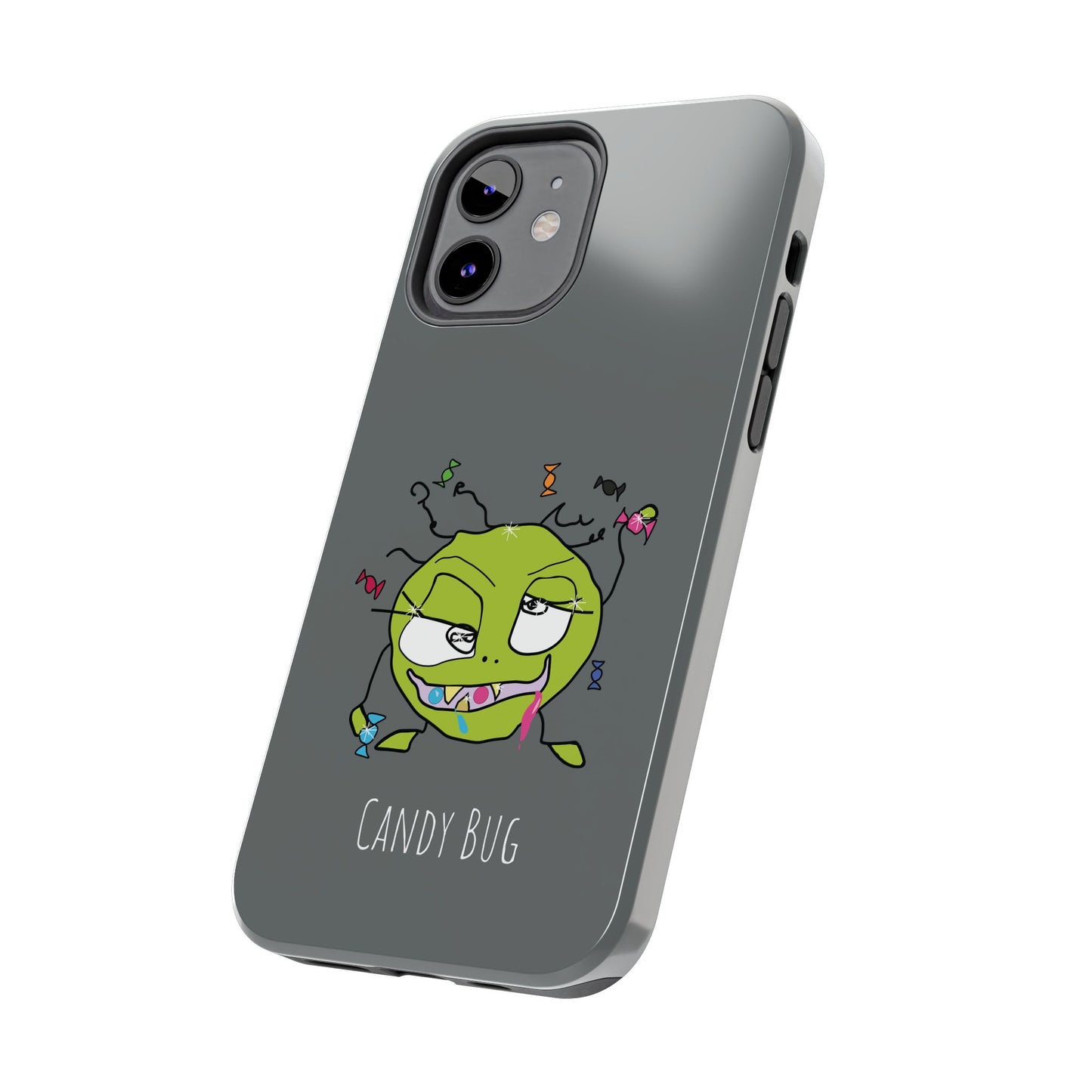 Candy Bug - Phone Case grey