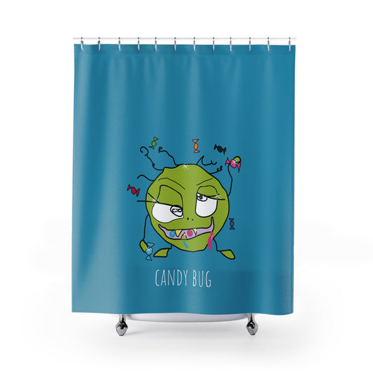 Shower curtains - Candy Bug