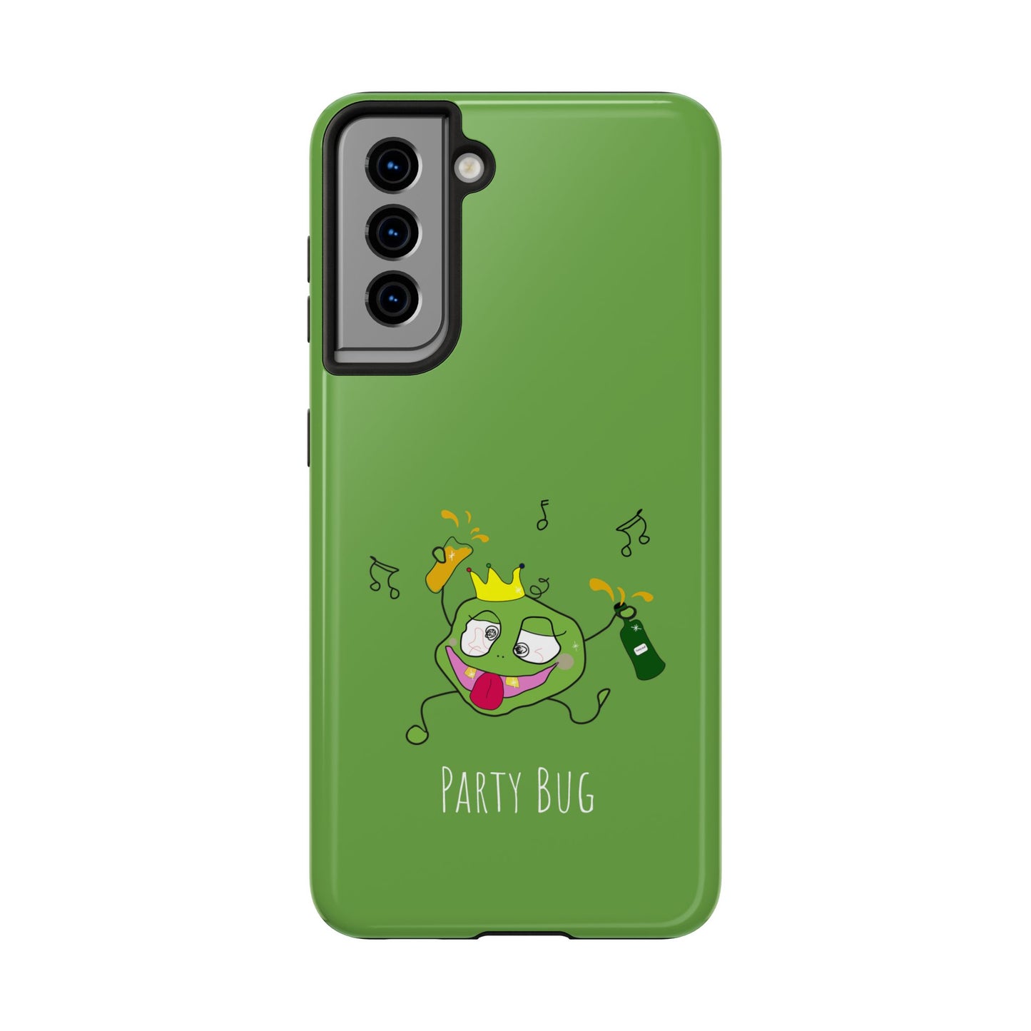 Party Bug - Tough Phone Cases Green