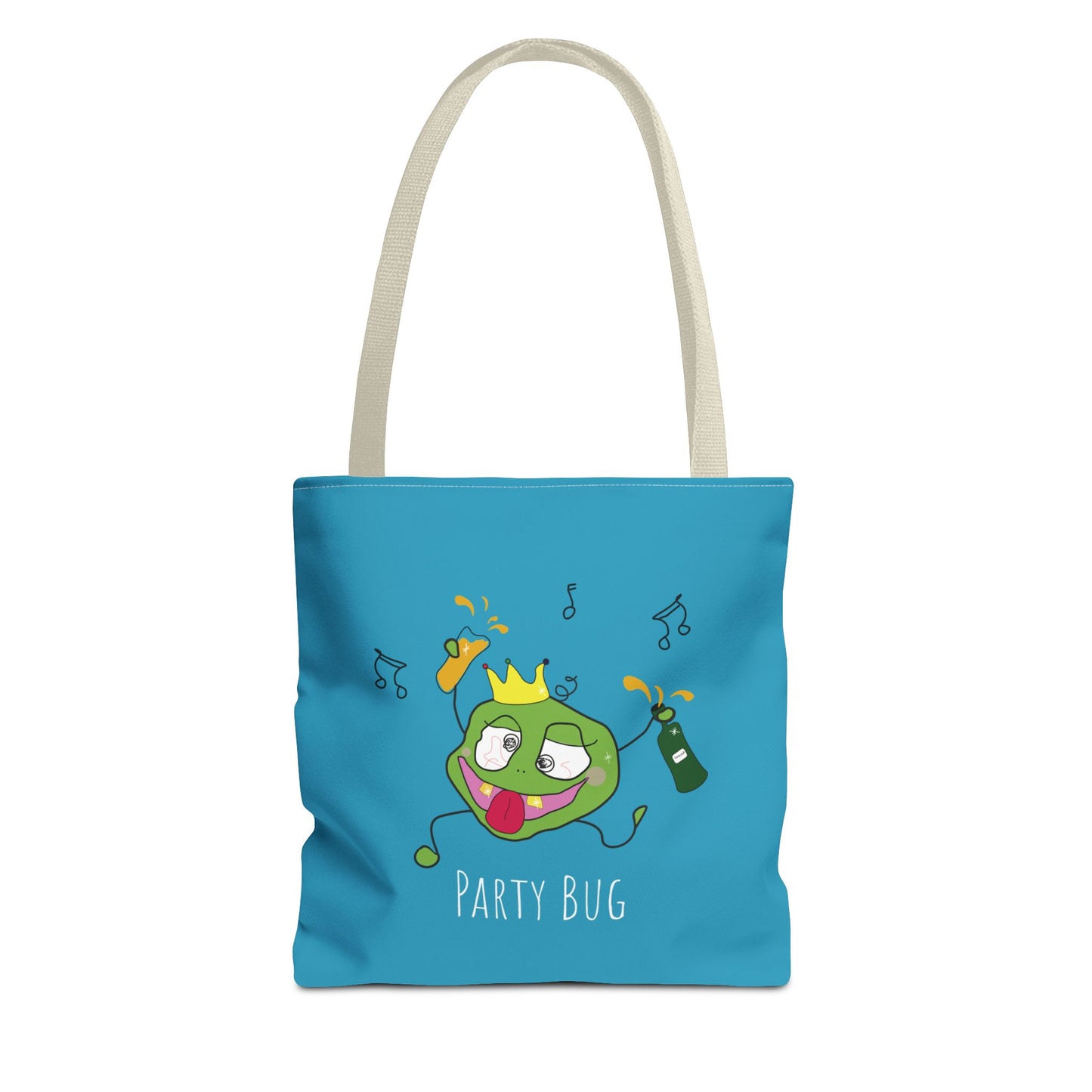 Party Bug - Tote Bag Turquoise