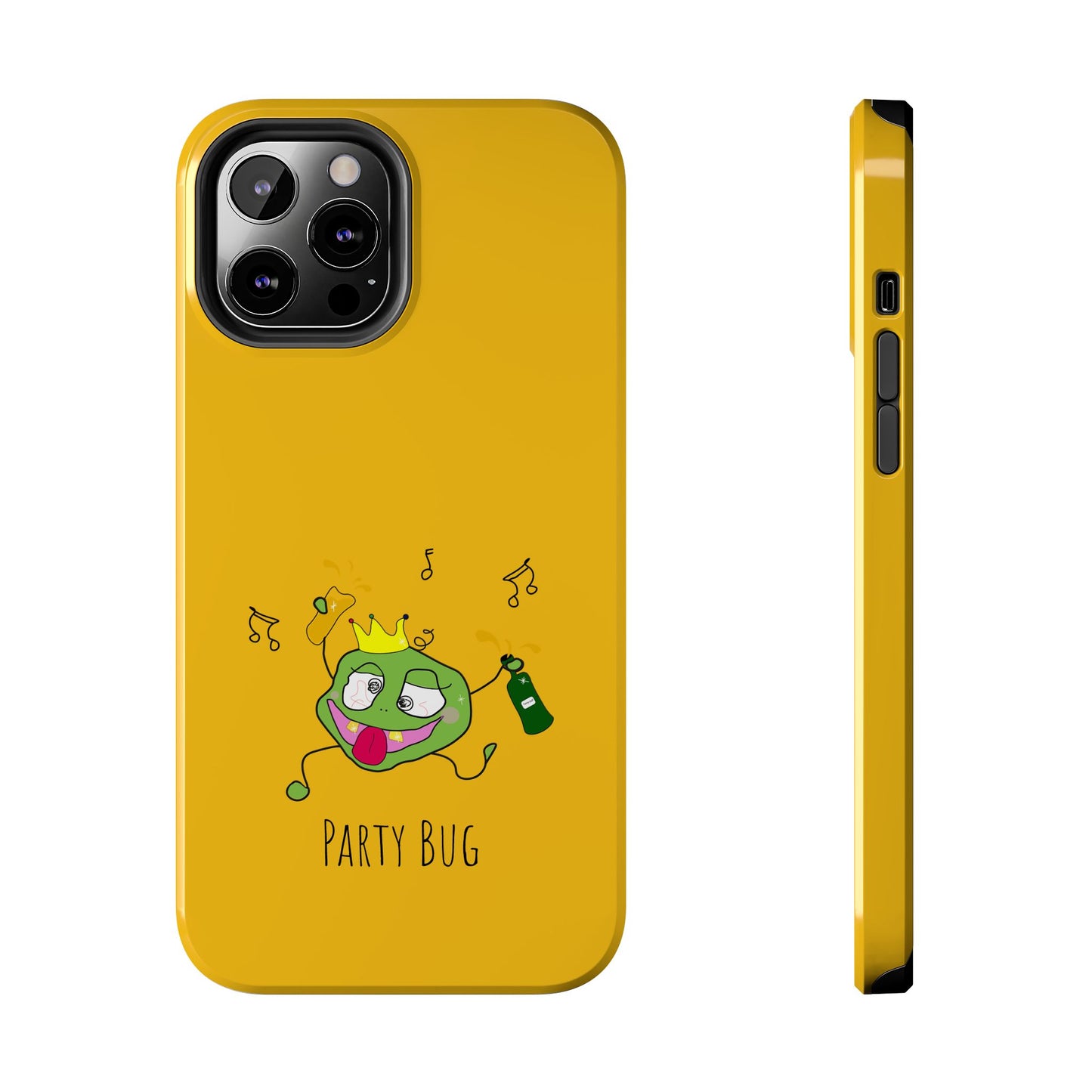 Party Bug  - Tough Phone Cases Yellow