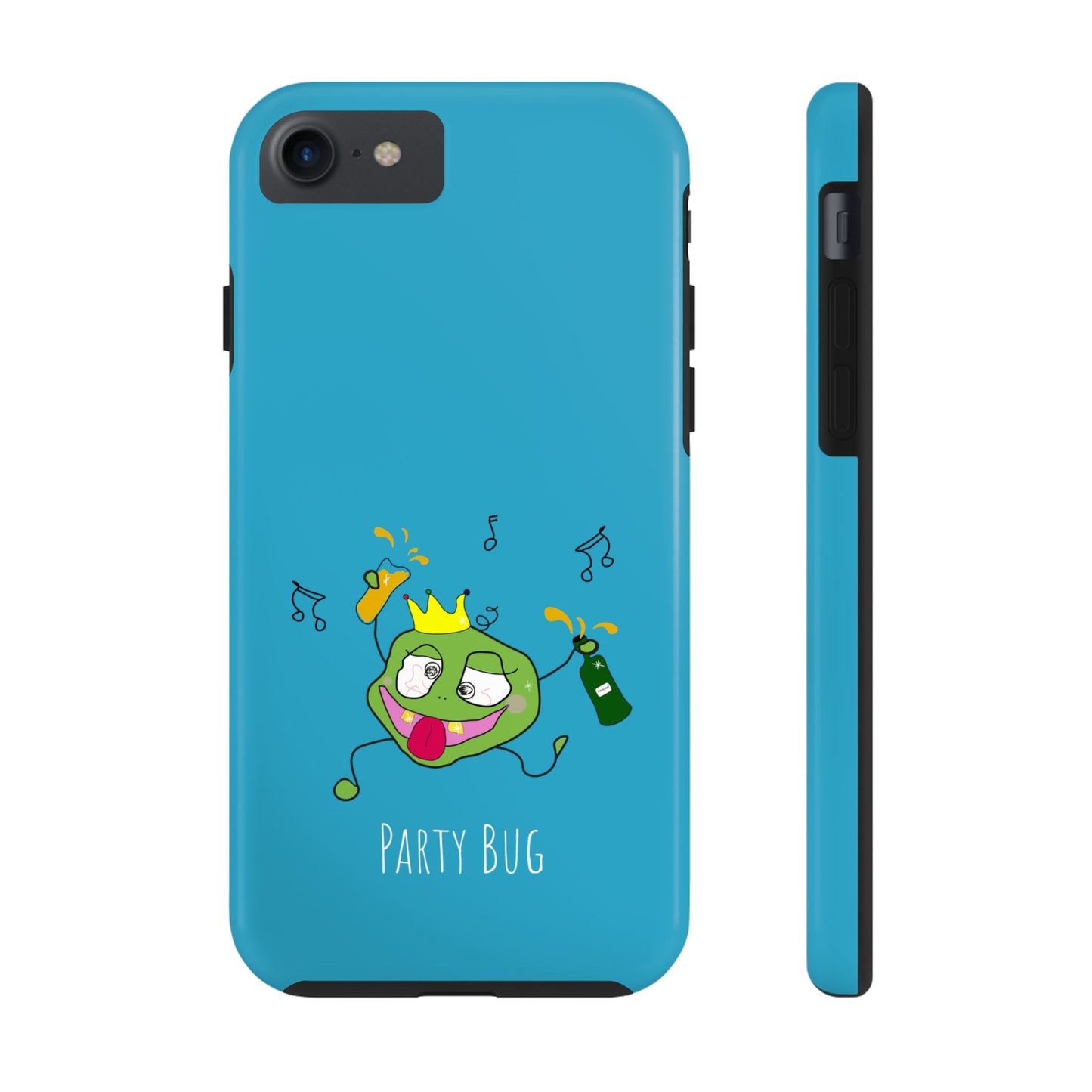 Party Bug - Tough Phone Cases Turquoise