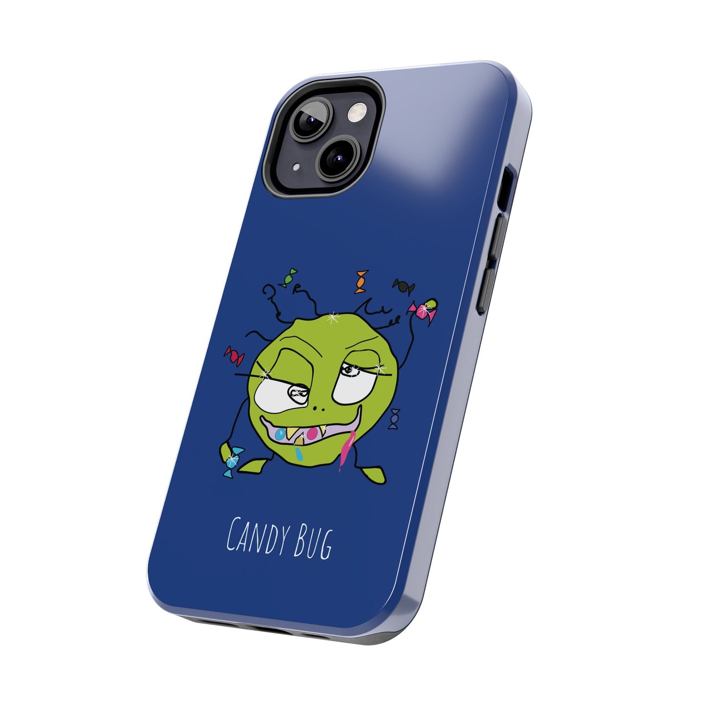 Candy Bug - Phone Case Blue