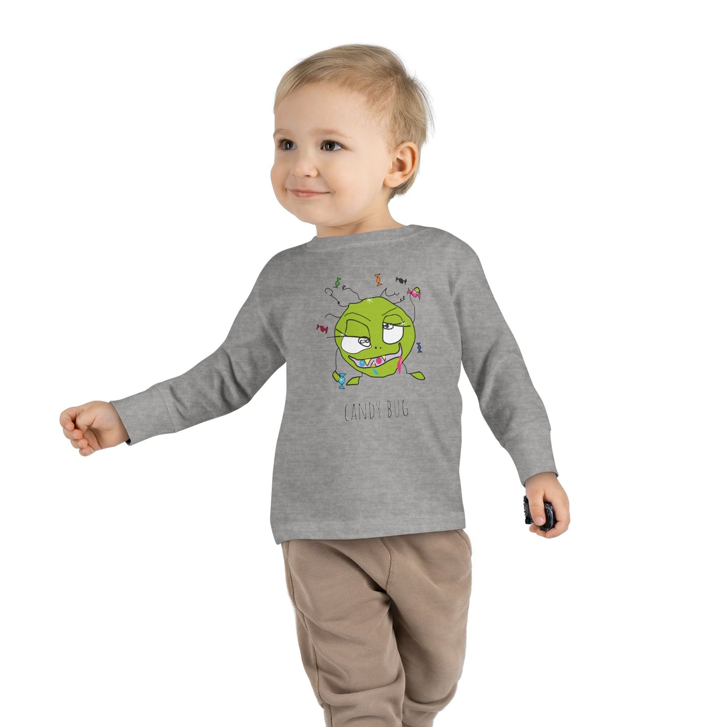 Toddler Long Sleeve Tee - Candy Bug