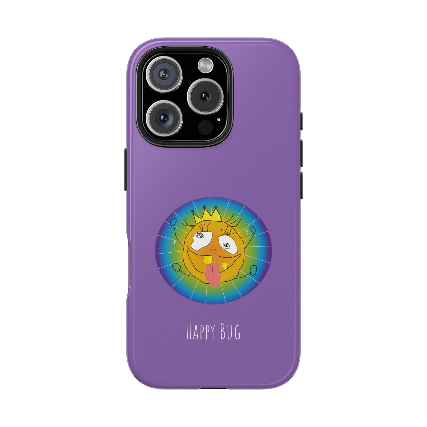 Happy Bug - Phone Case Purple