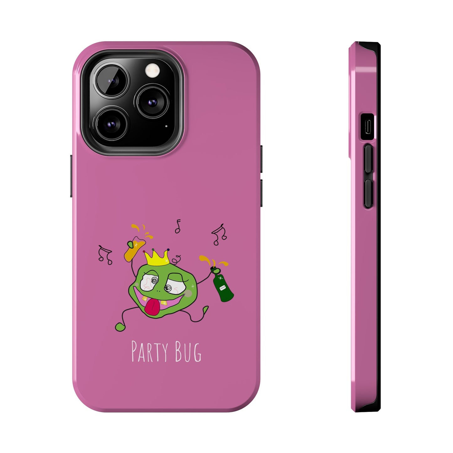 Party Bug - Tough Phone Cases Pink