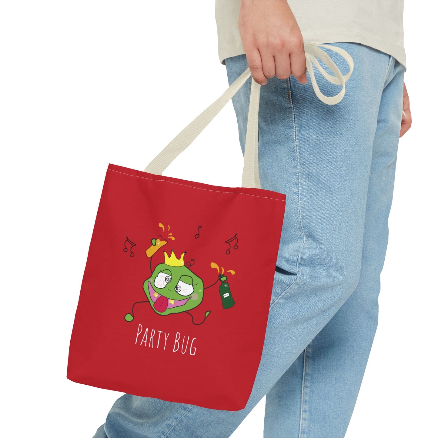 Party Bug - Tote Bag Red