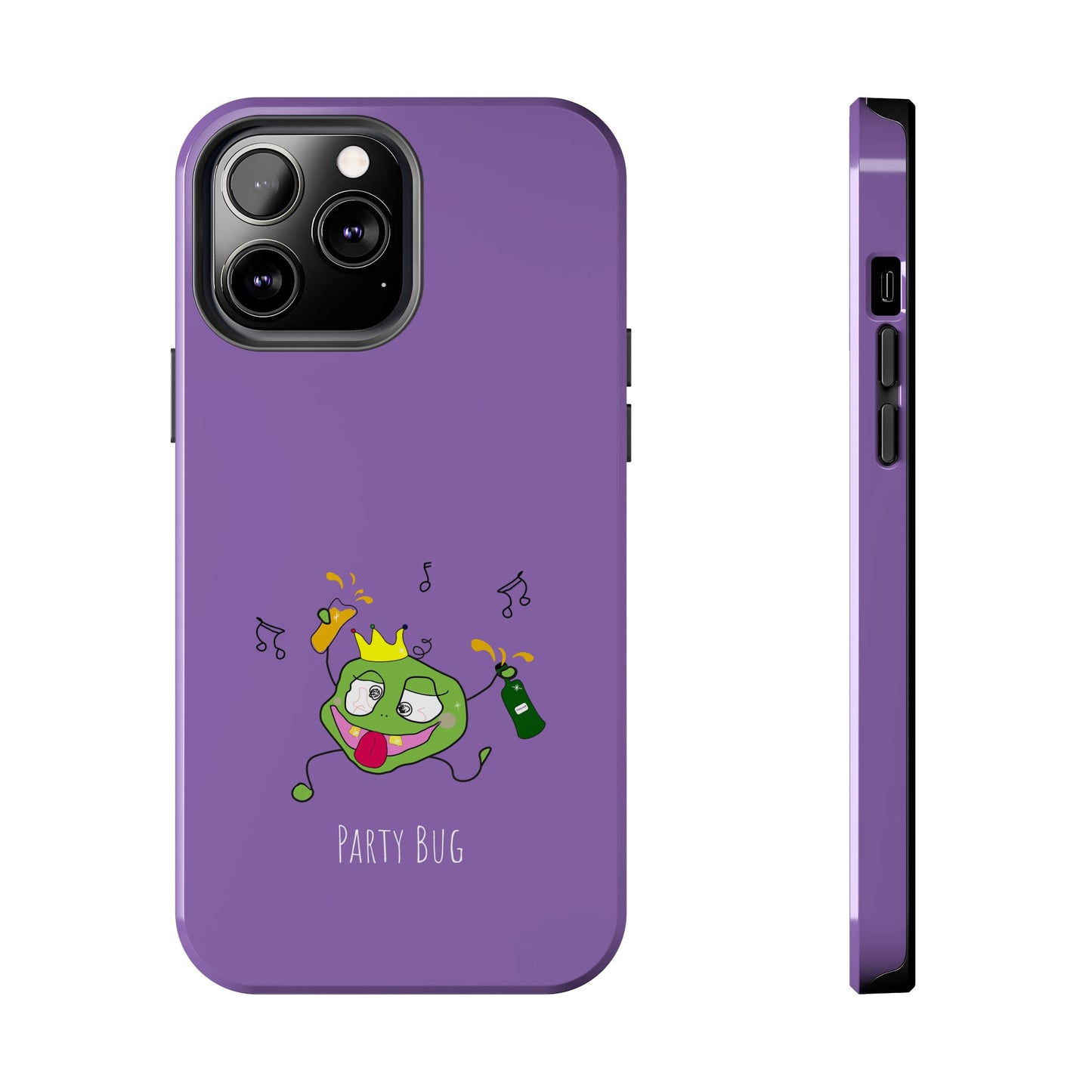 Party Bug- Tough Phone Cases Purple