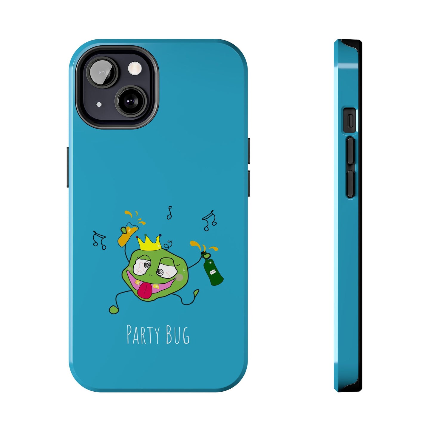 Party Bug - Tough Phone Cases Turquoise