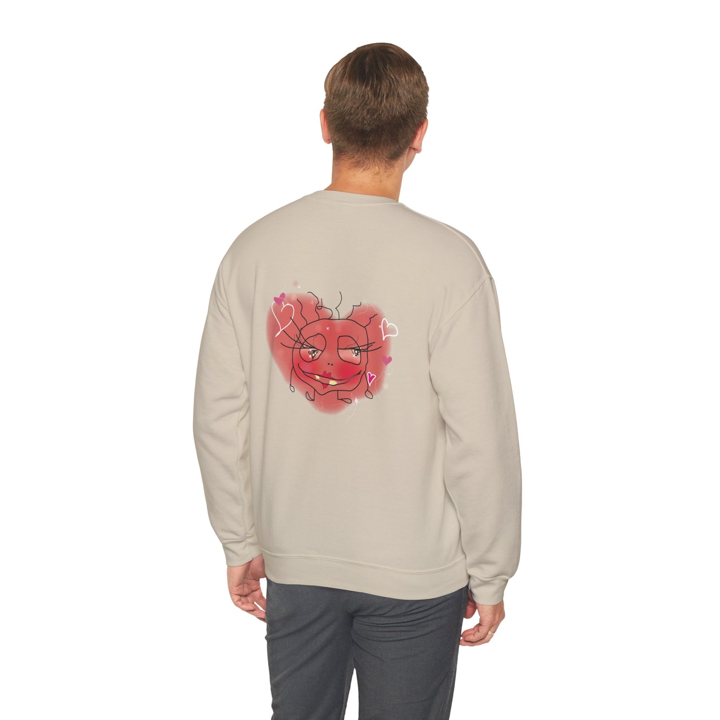 Crewneck Sweatshirt - Luv Bug Backside