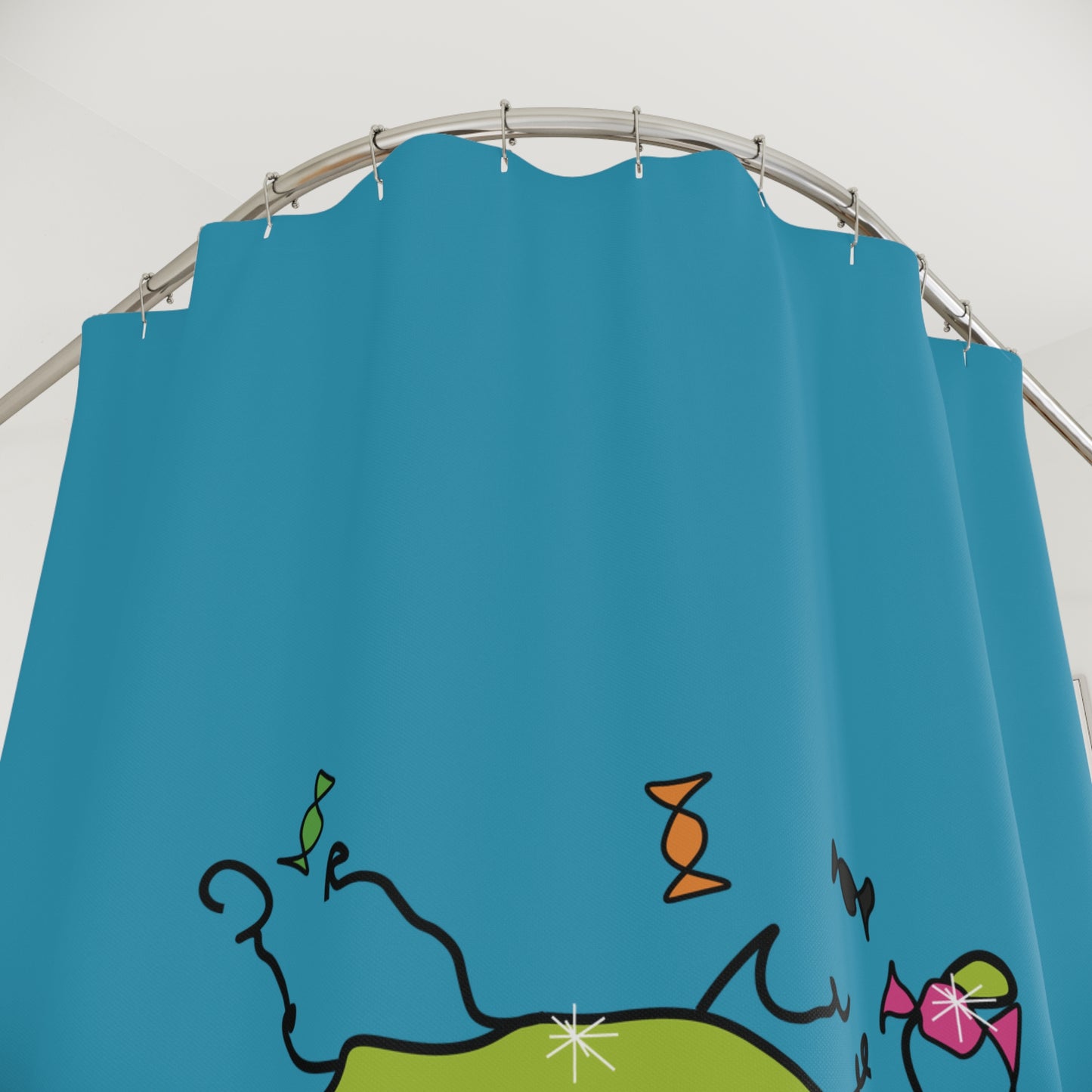 Shower curtains - Candy Bug