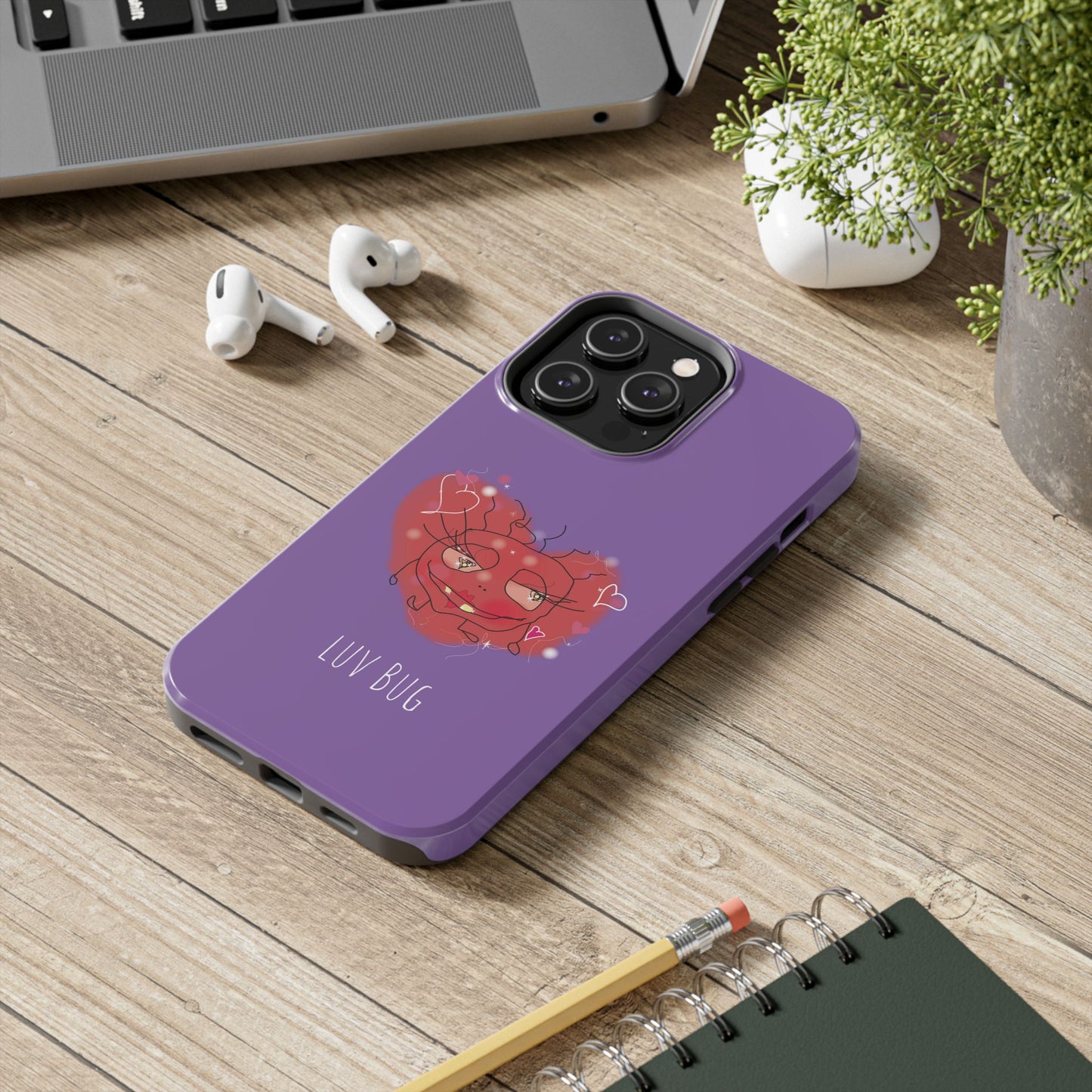 Luv Bug - Phone Case Purple