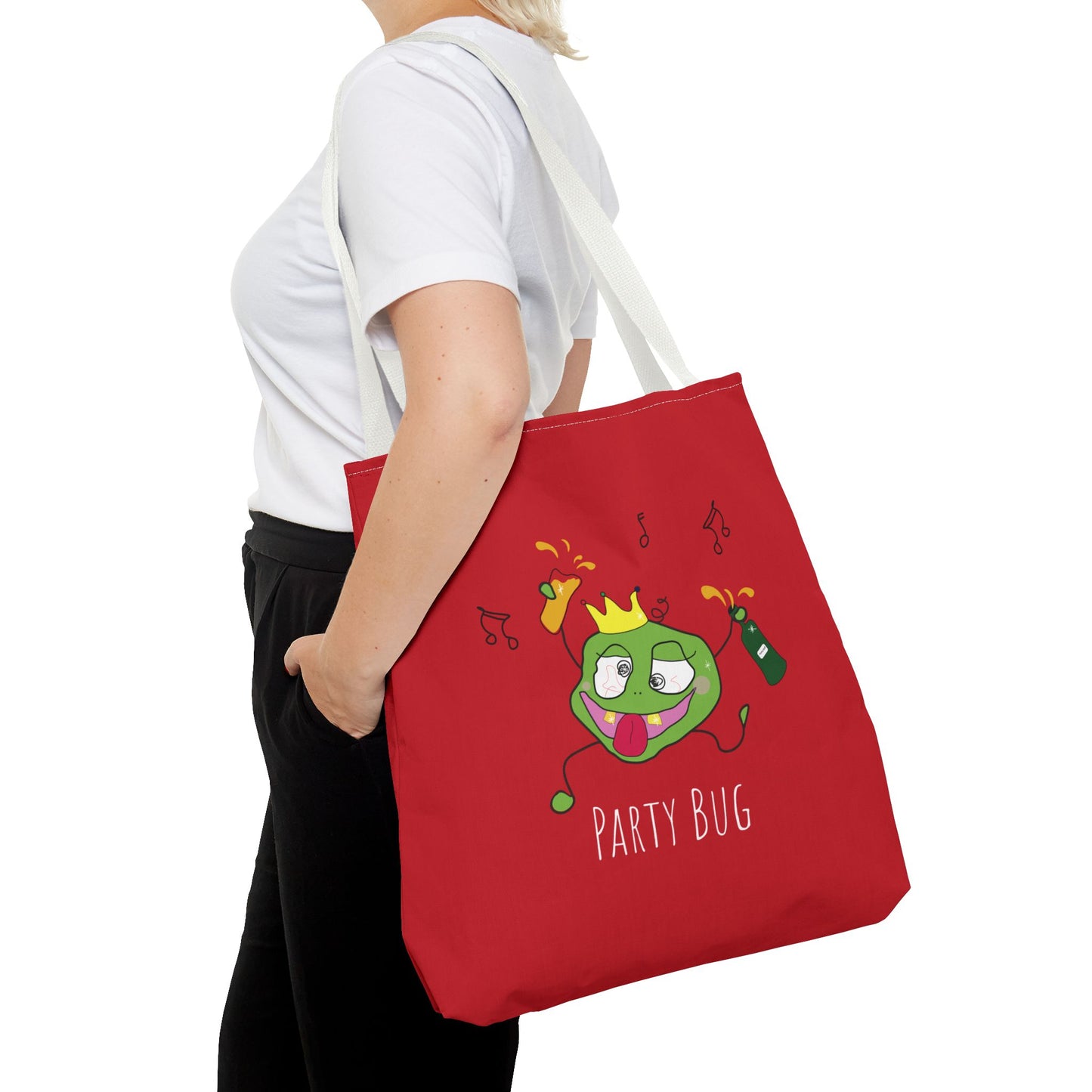 Party Bug - Tote Bag Red