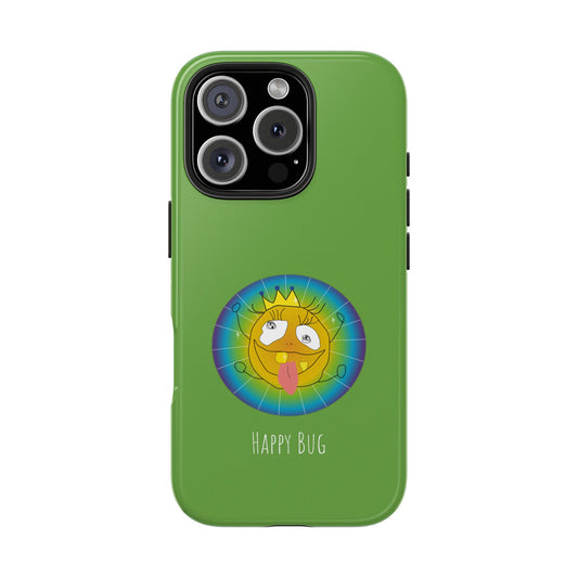 Happy Bug - Phone Case Green