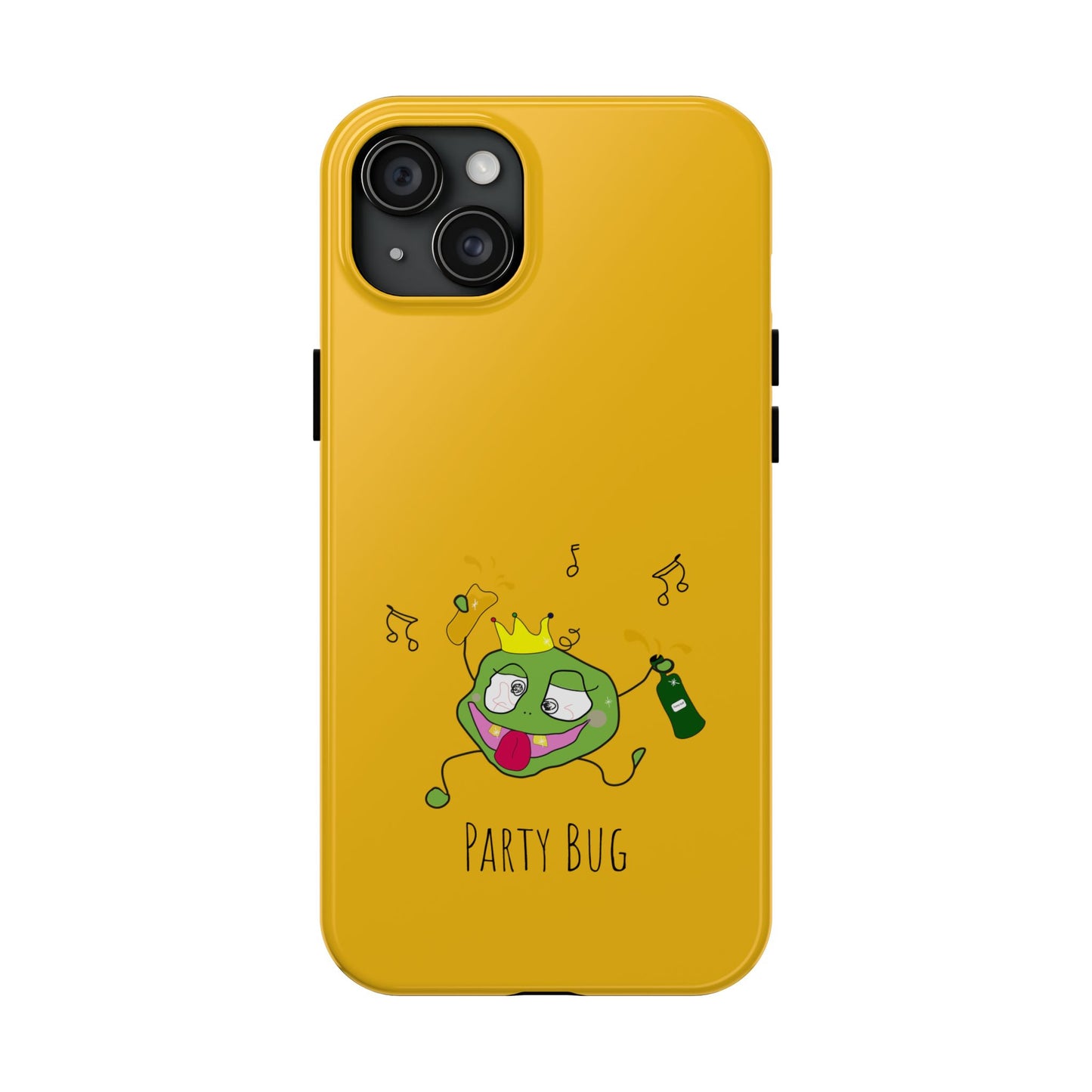 Party Bug  - Tough Phone Cases Yellow