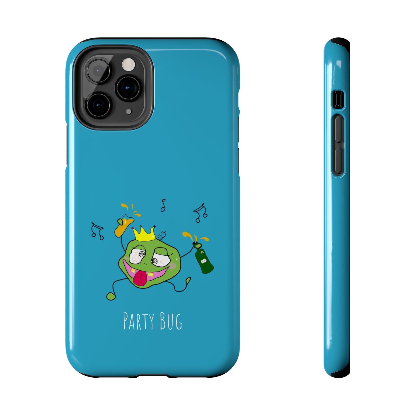 Party Bug - Tough Phone Cases Turquoise