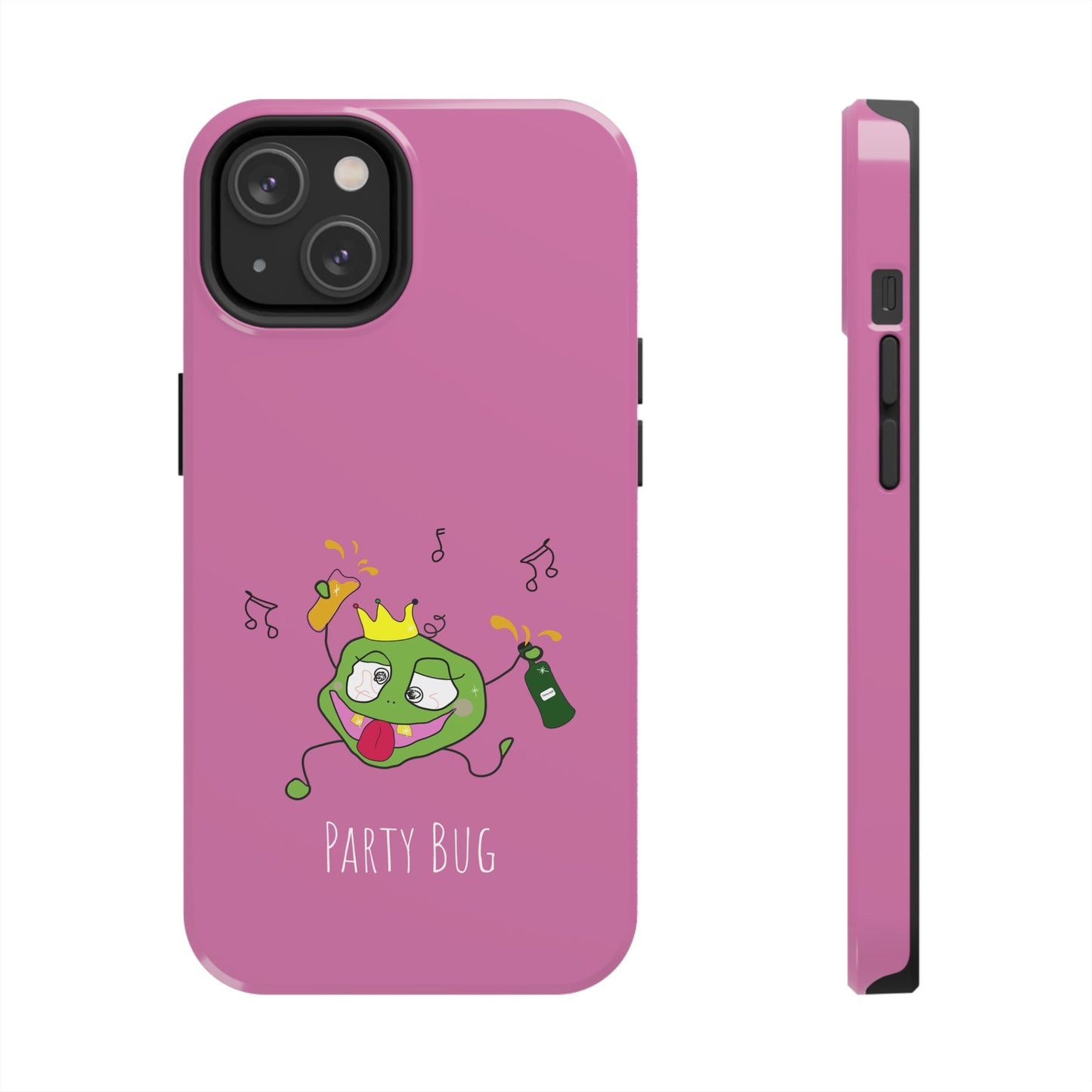 Party Bug - Tough Phone Cases Pink