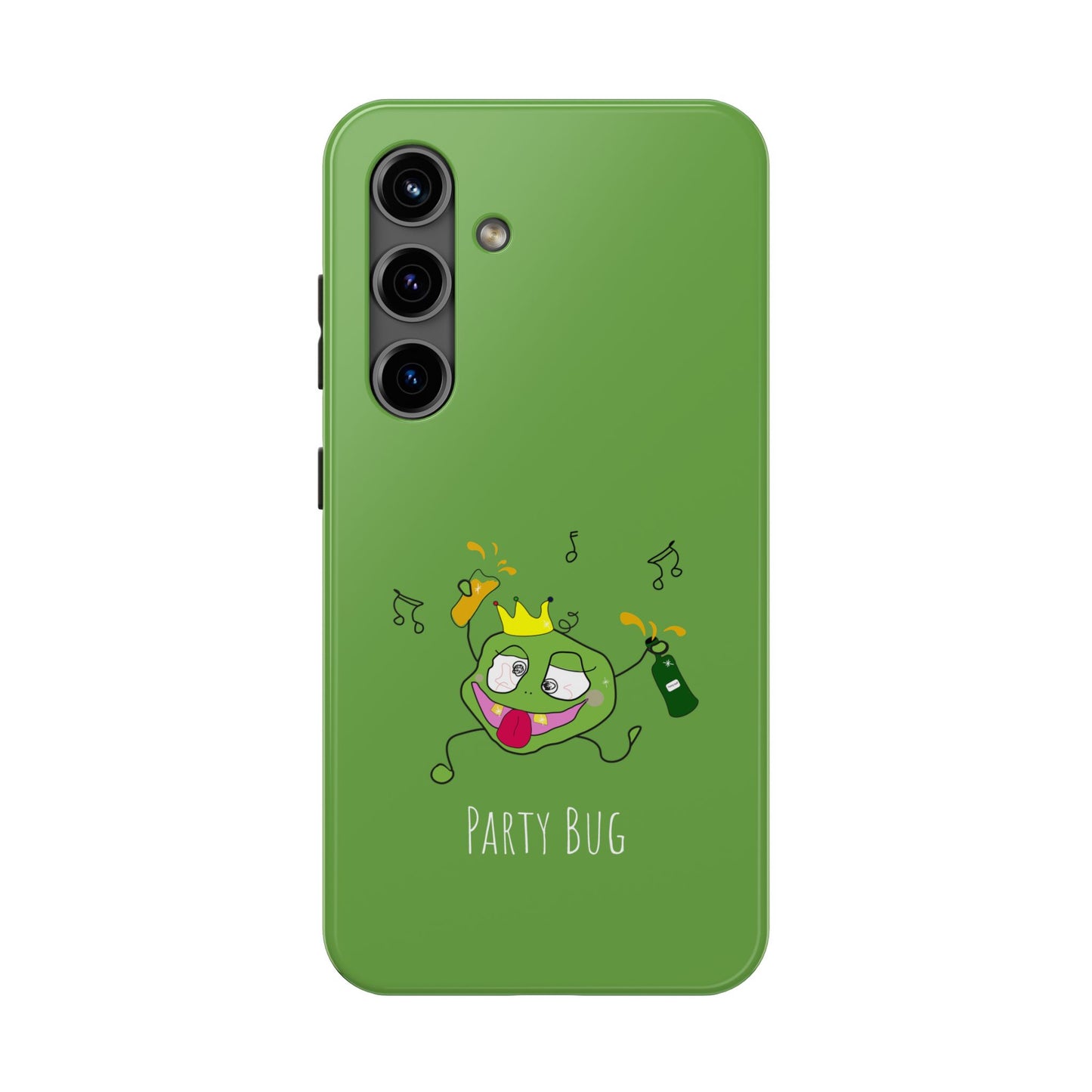 Party Bug - Tough Phone Cases Green