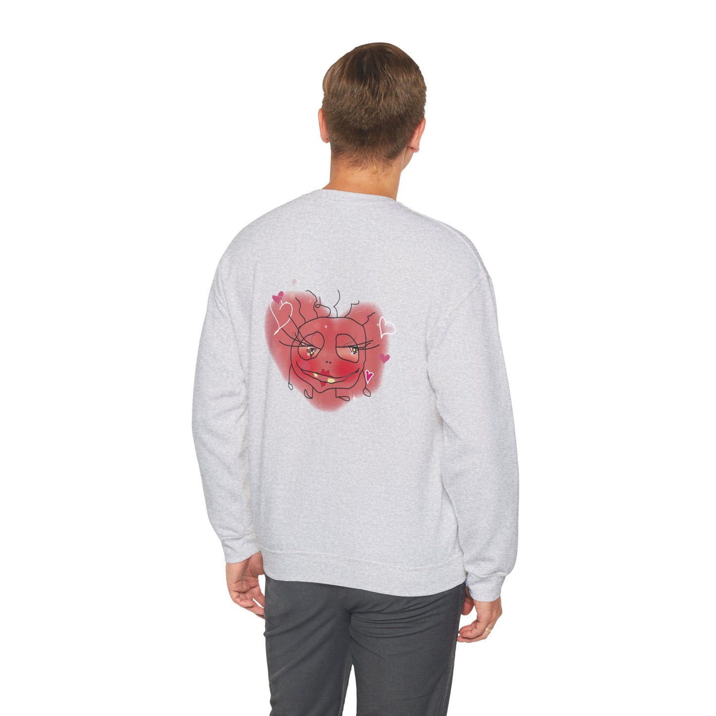 Crewneck Sweatshirt - Luv Bug Backside