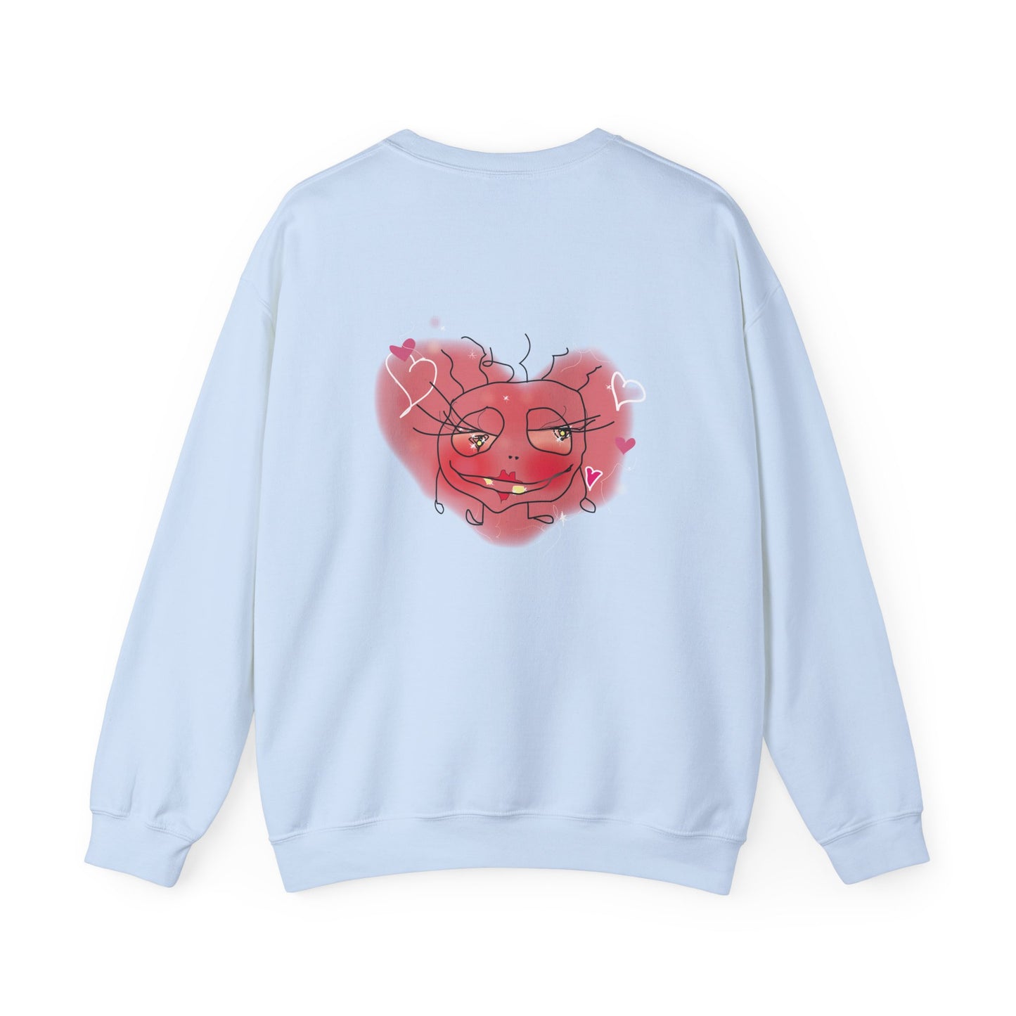 Crewneck Sweatshirt - Luv Bug Backside