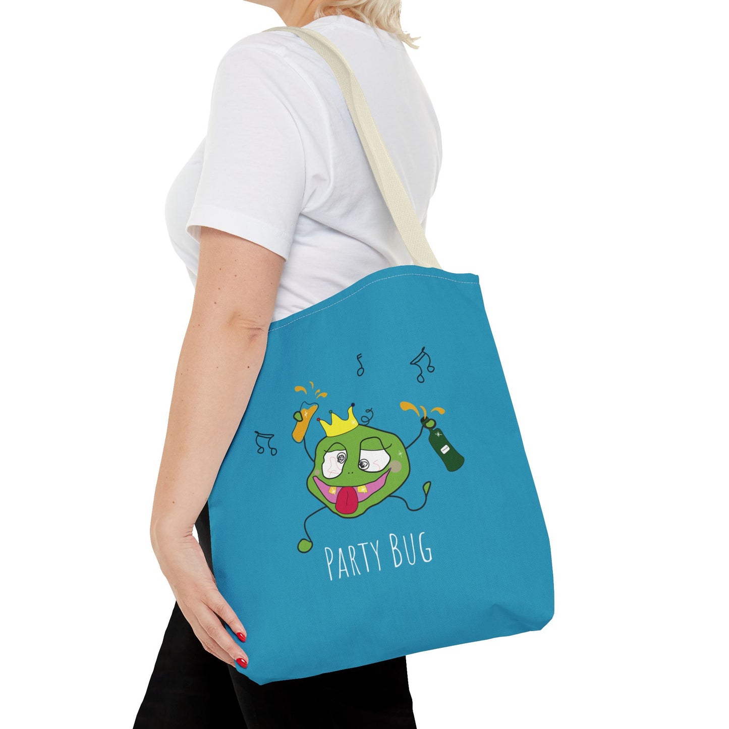 Party Bug - Tote Bag Turquoise