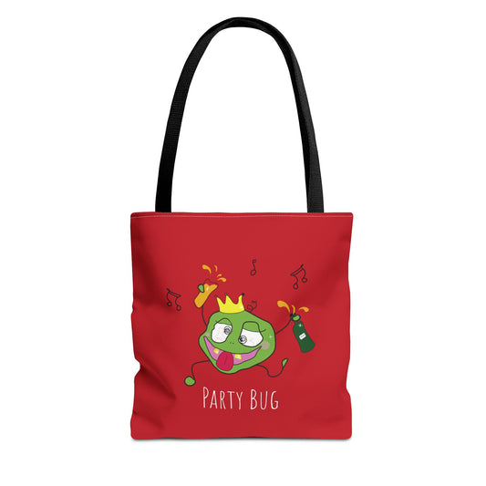 Party Bug - Tote Bag Red