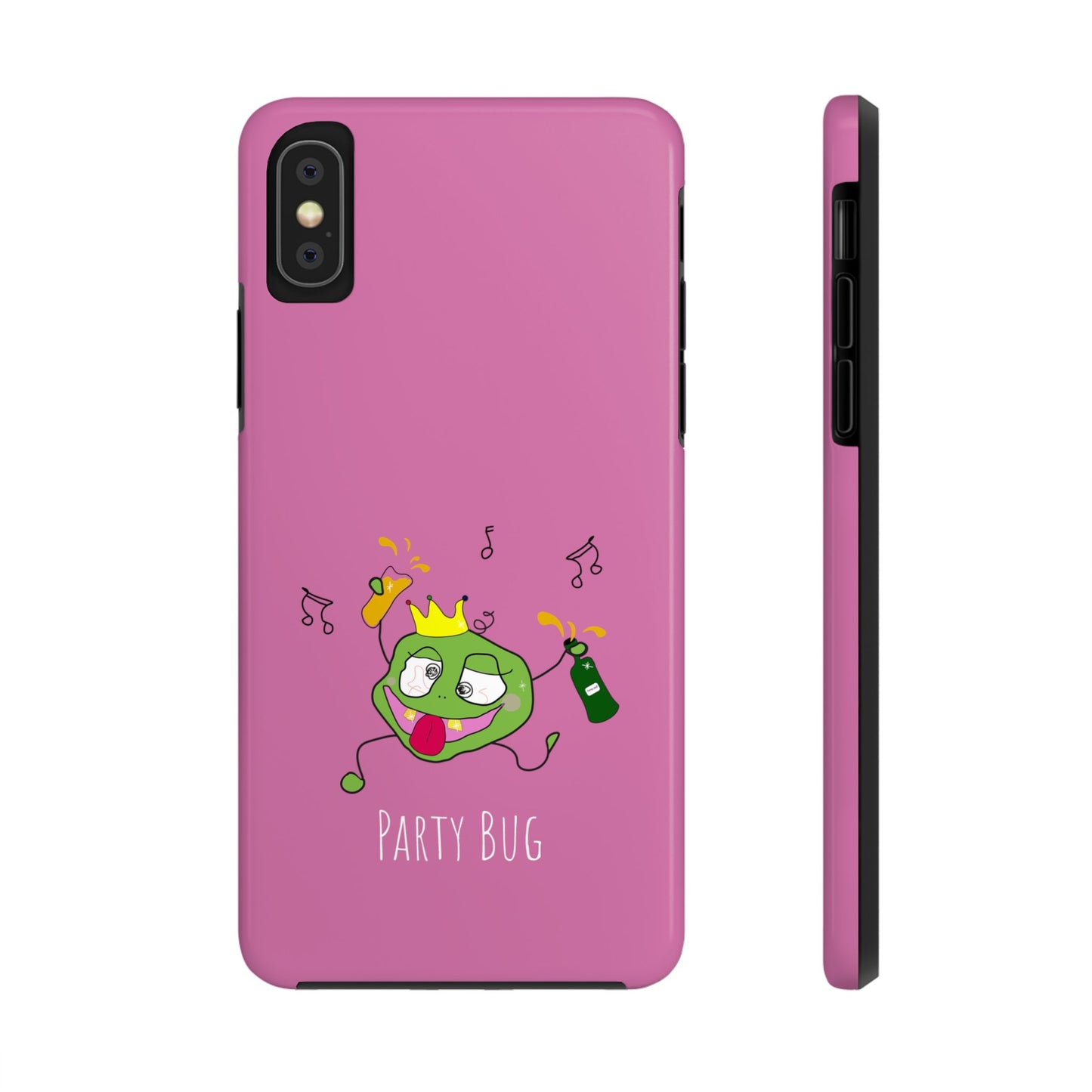 Party Bug - Tough Phone Cases Pink