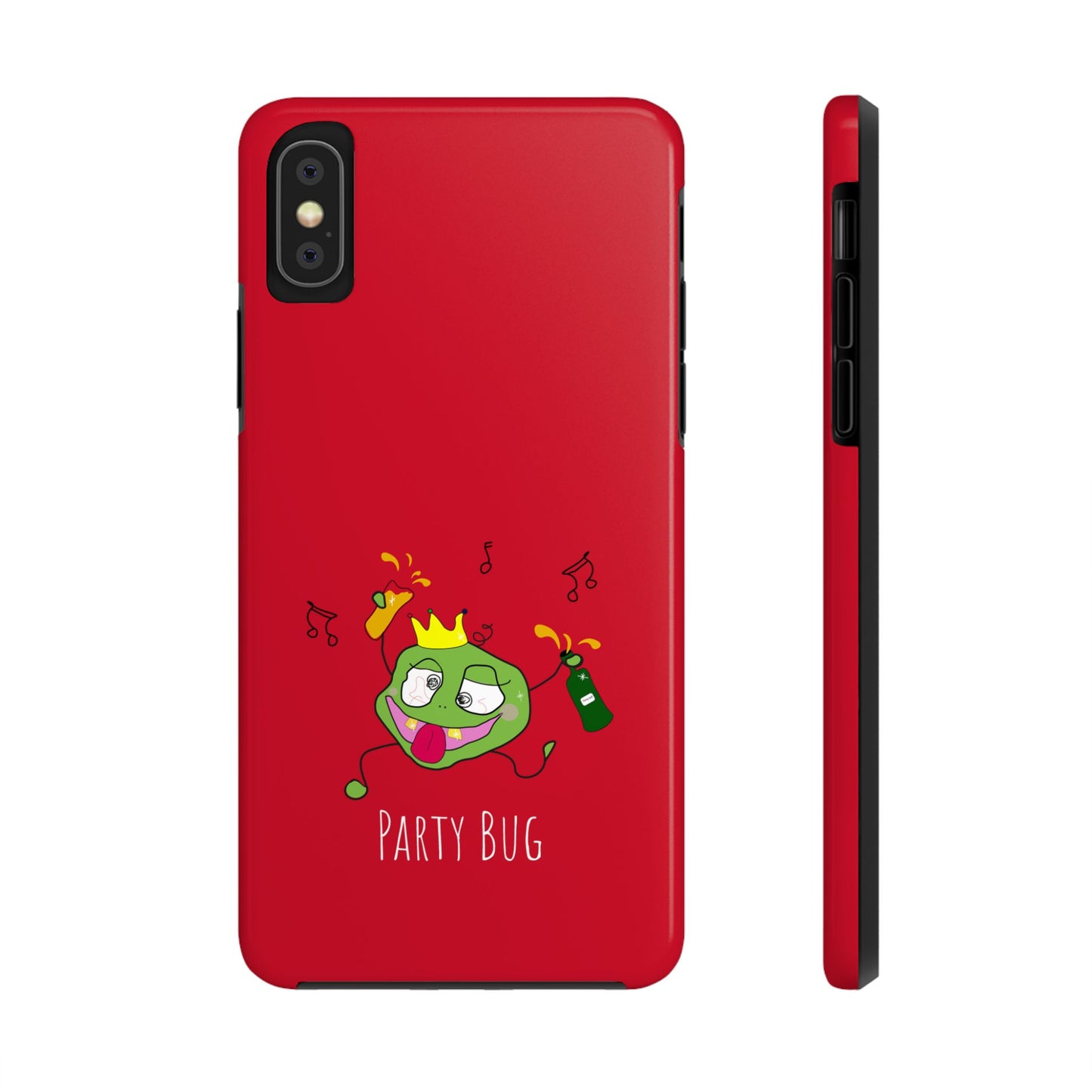 Party Bug - Tough Phone Cases Red