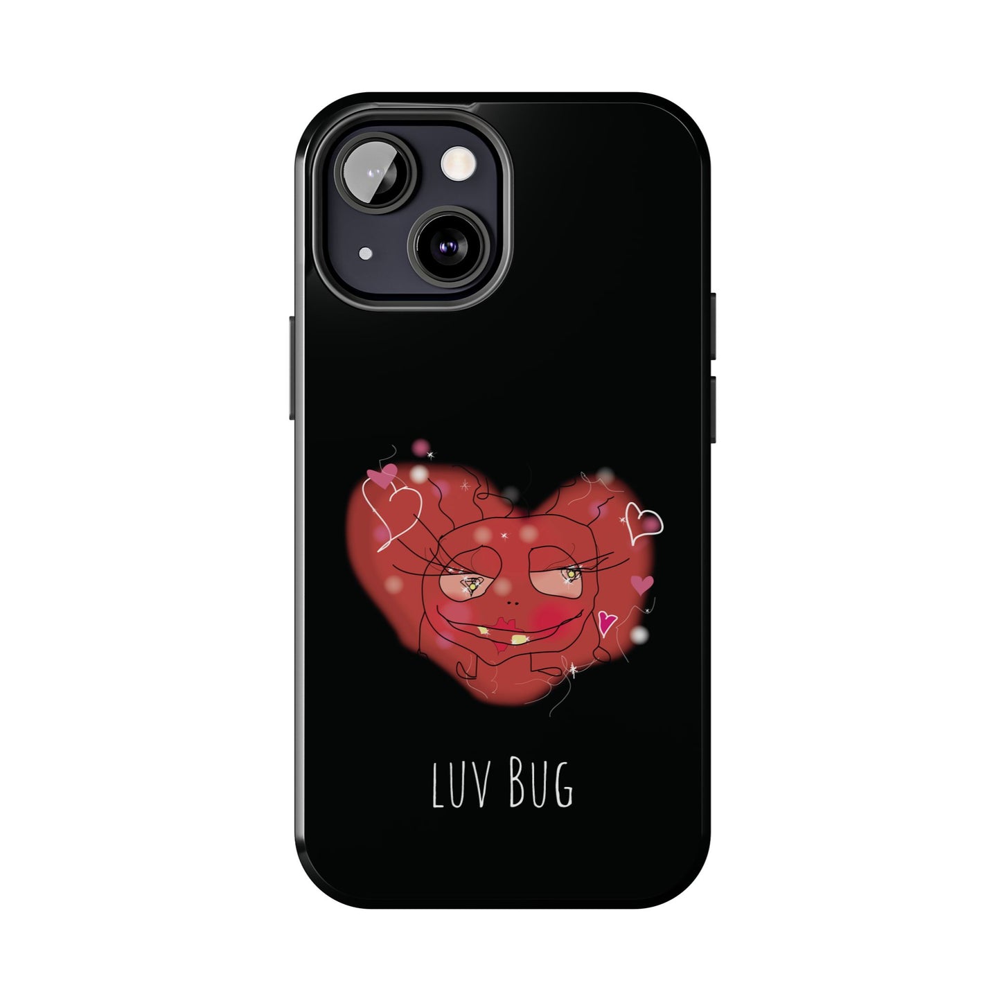 Luv Bug - Phone Case black