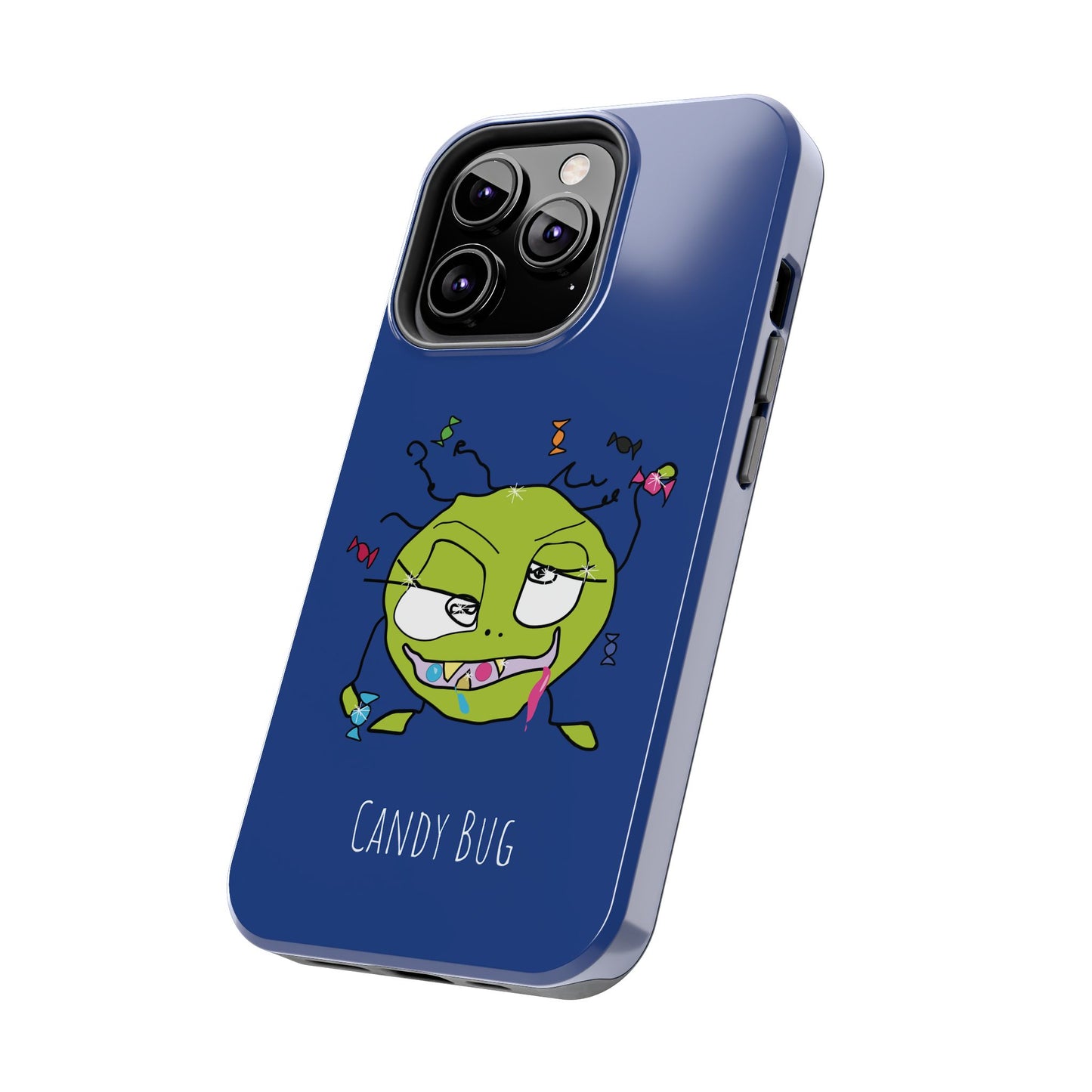 Candy Bug - Phone Case Blue