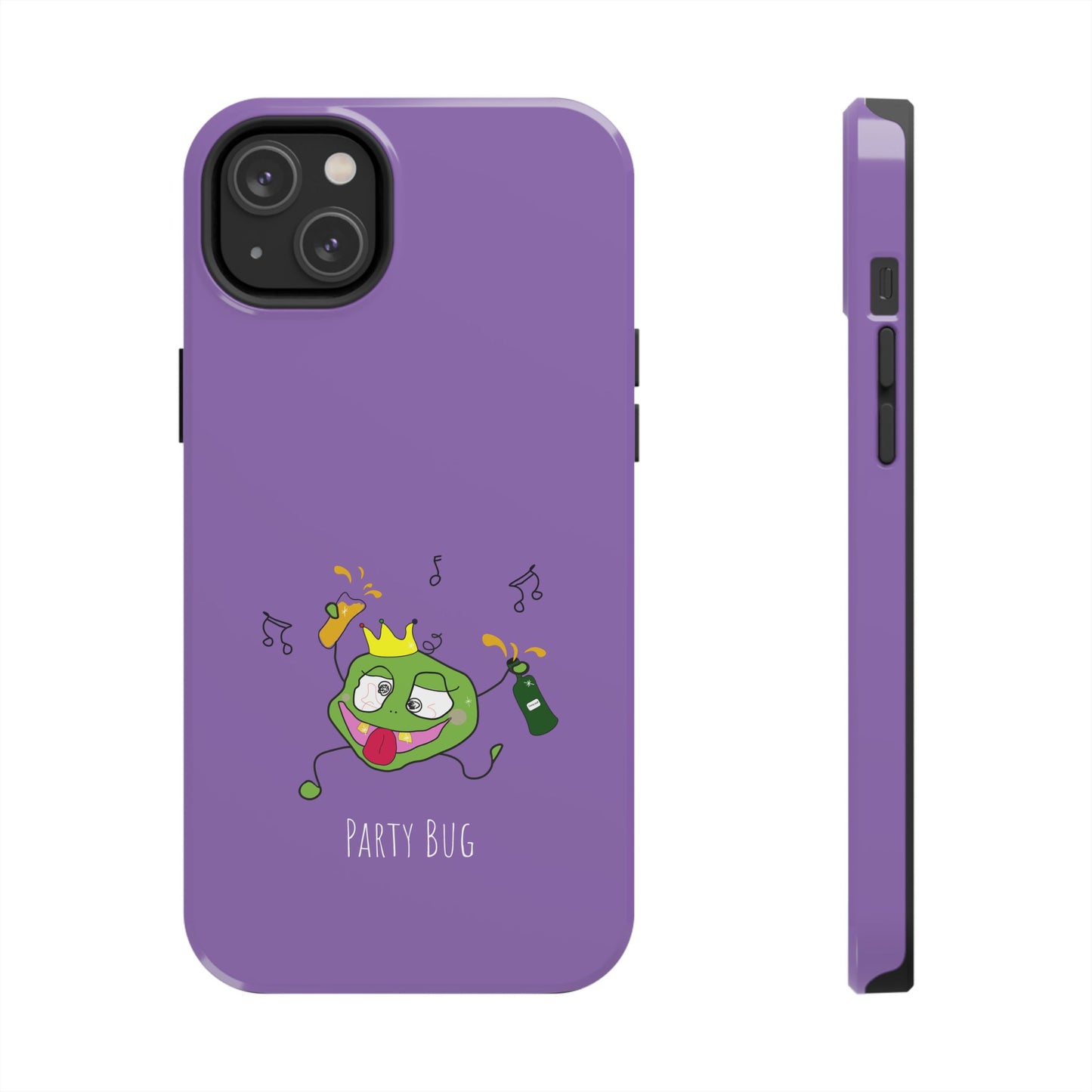 Party Bug- Tough Phone Cases Purple