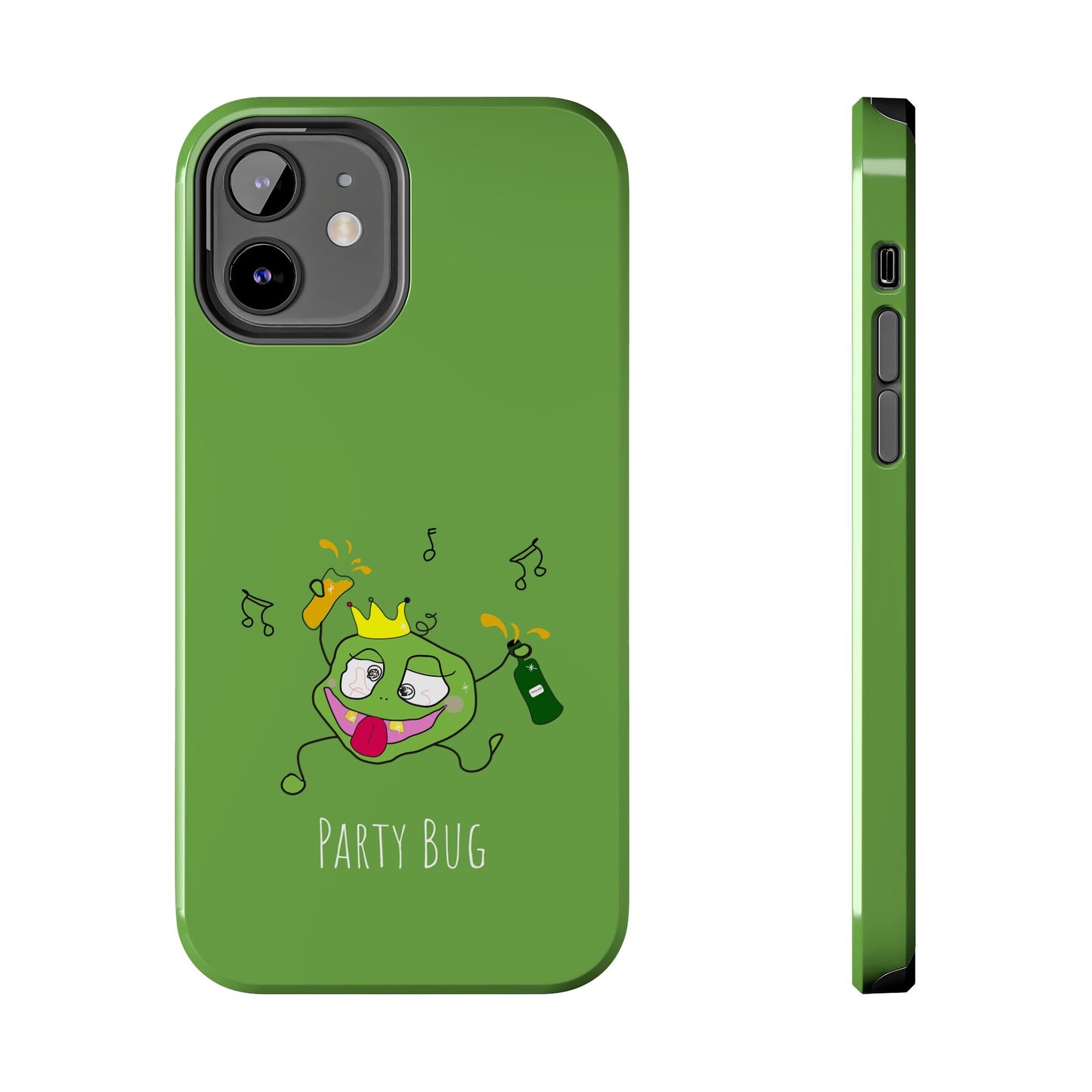 Party Bug - Tough Phone Cases Green