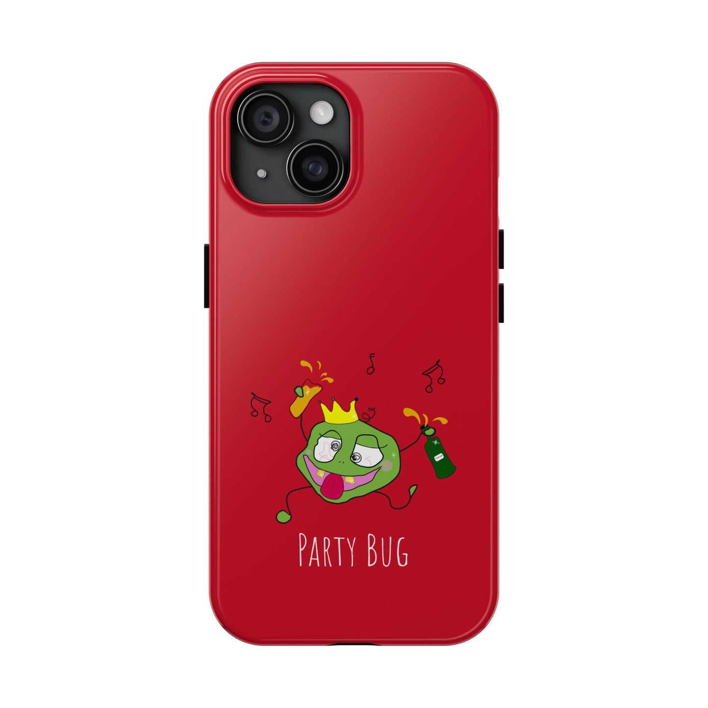 Party Bug - Tough Phone Cases Red