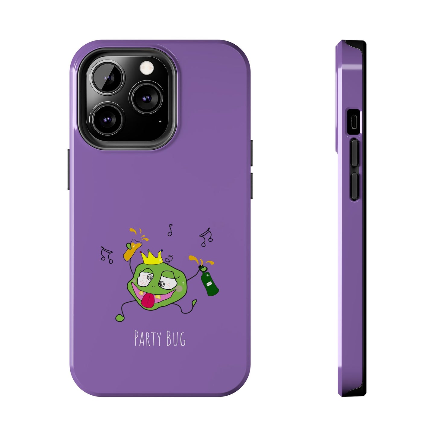 Party Bug- Tough Phone Cases Purple