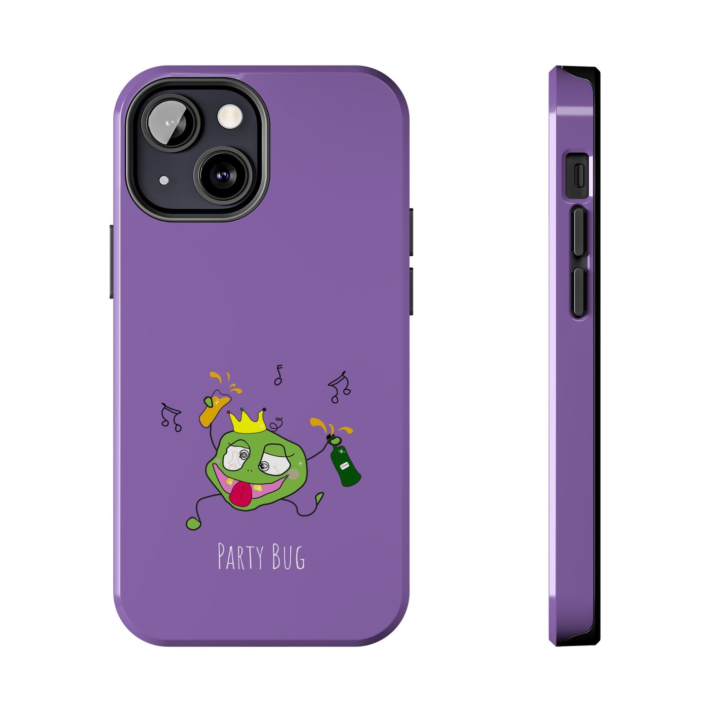 Party Bug- Tough Phone Cases Purple